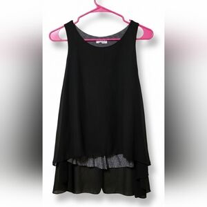 Elegant Black Sleeveless Top